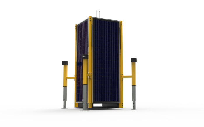 Image of the EPU-824, a portable Emergency Solar Charging Station designed for reliable emergency device charging and solar-powered device charging. This solar charging station offers efficient power for critical needs, making it the ideal emergency solar-powered device charging station during emergencies.